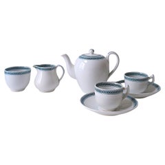Juego de café espresso de Copeland Spode, ca. XIX Inglaterra