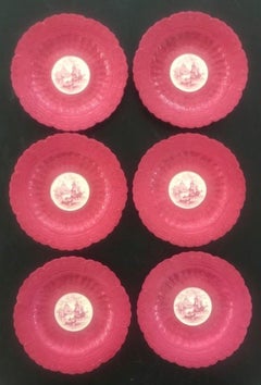 Copeland Spode Luncheon Plates-Set of 6, 1926