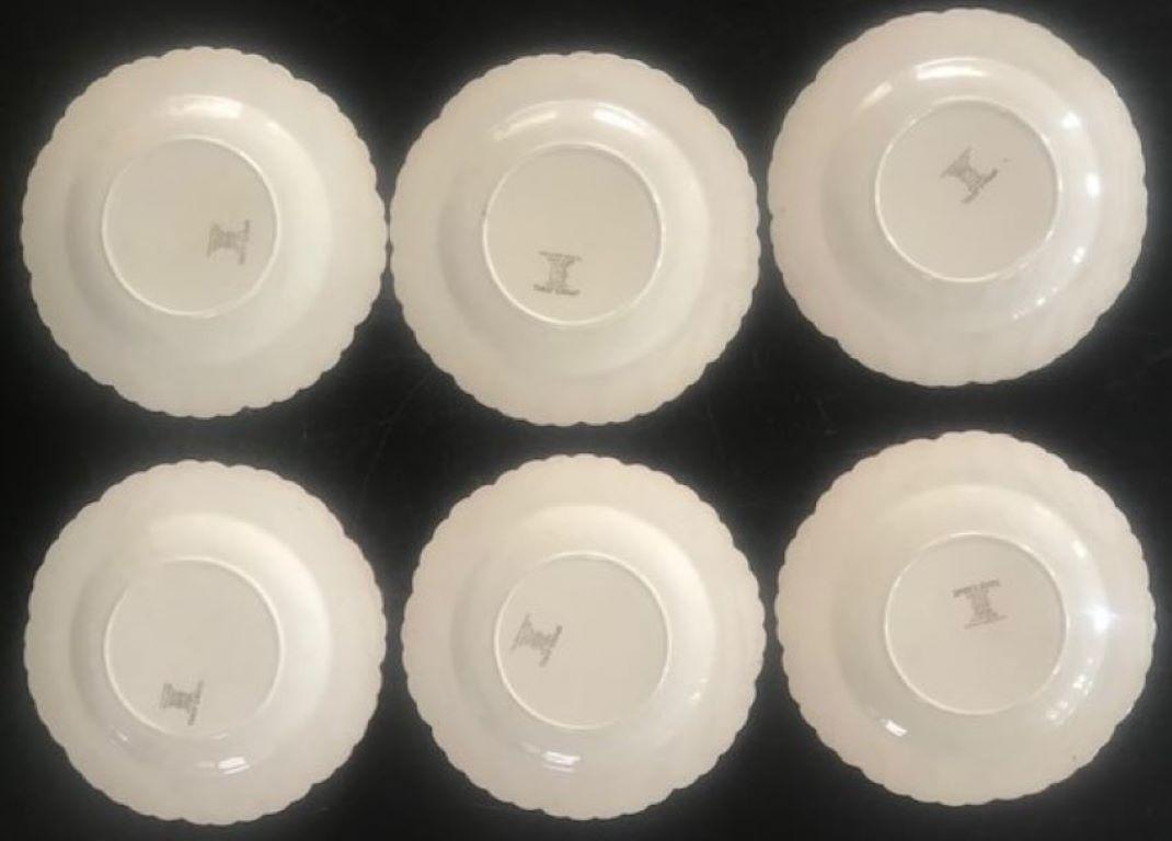 Early 20th Century Copeland Spode Luncheon Plates-Set of 6, 1926