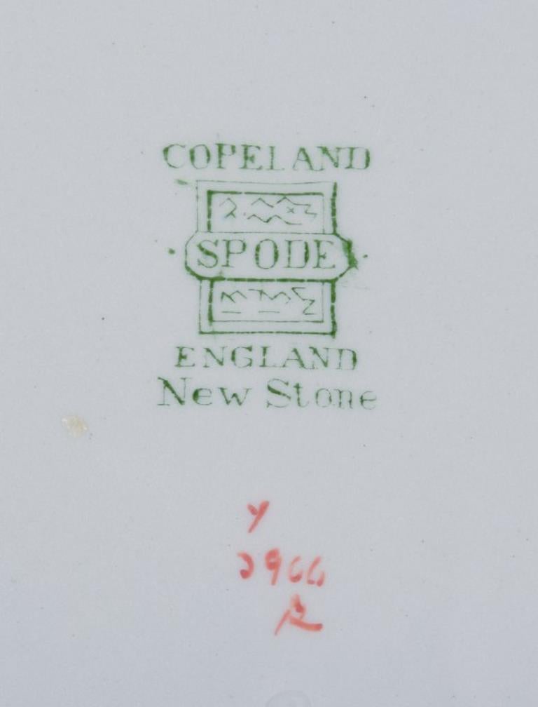 Copeland Spode. Seis platos de almuerzo de loza. Con motivos florales y aves. Fayenza en venta