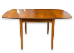 Copenart by Morganton Mid Century Walnut Expandable Dining Table and 4 Chairs