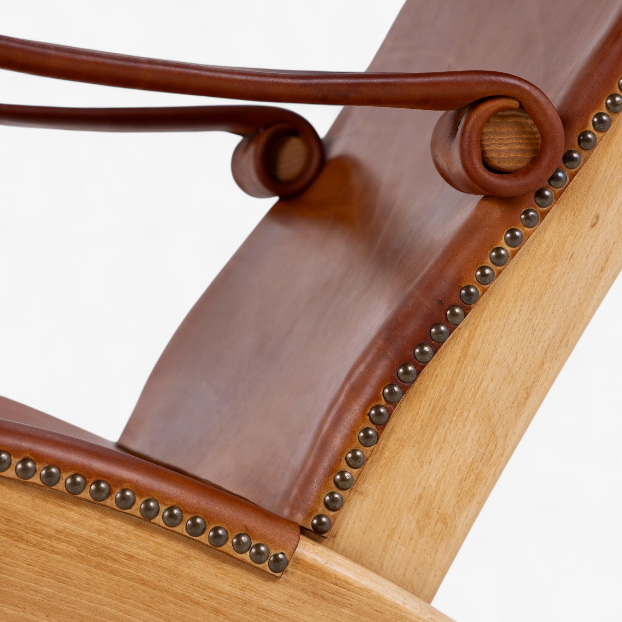 Copenhagen chair in oak by Mogens Voltelen For Sale 2