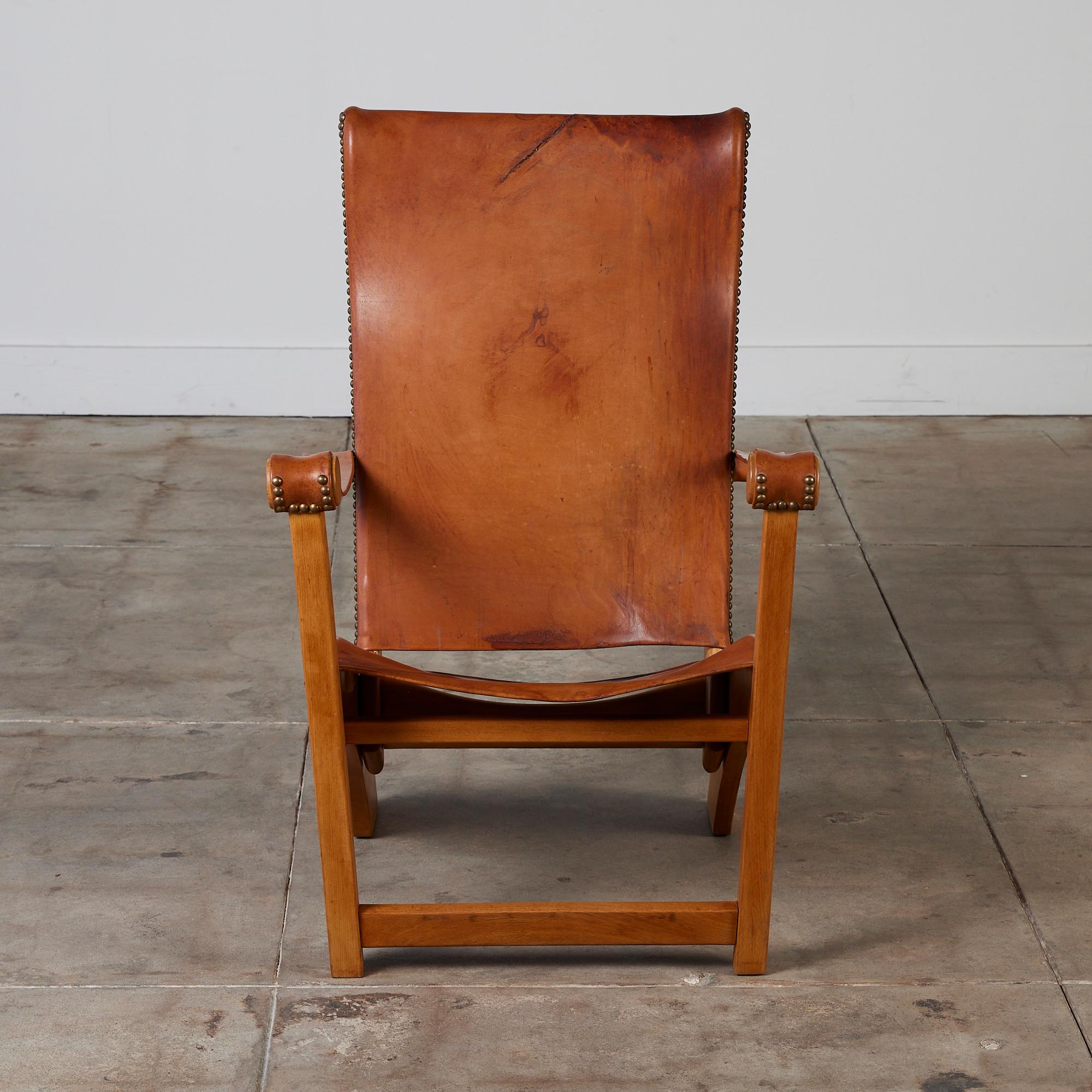 Mid-Century Modern Copenhagen Lounge Chair by Mogens Voltelen