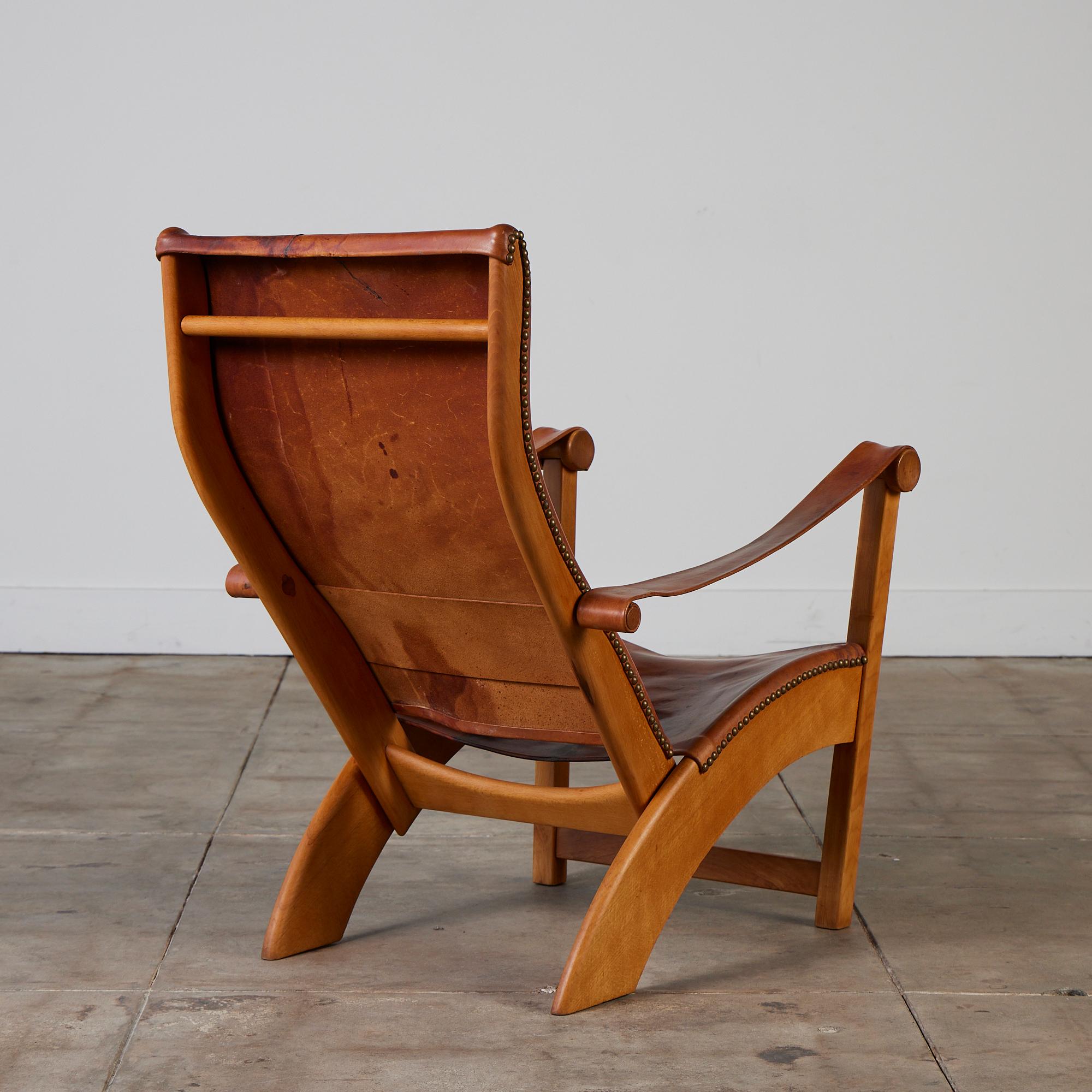 Mid-20th Century Copenhagen Lounge Chair by Mogens Voltelen