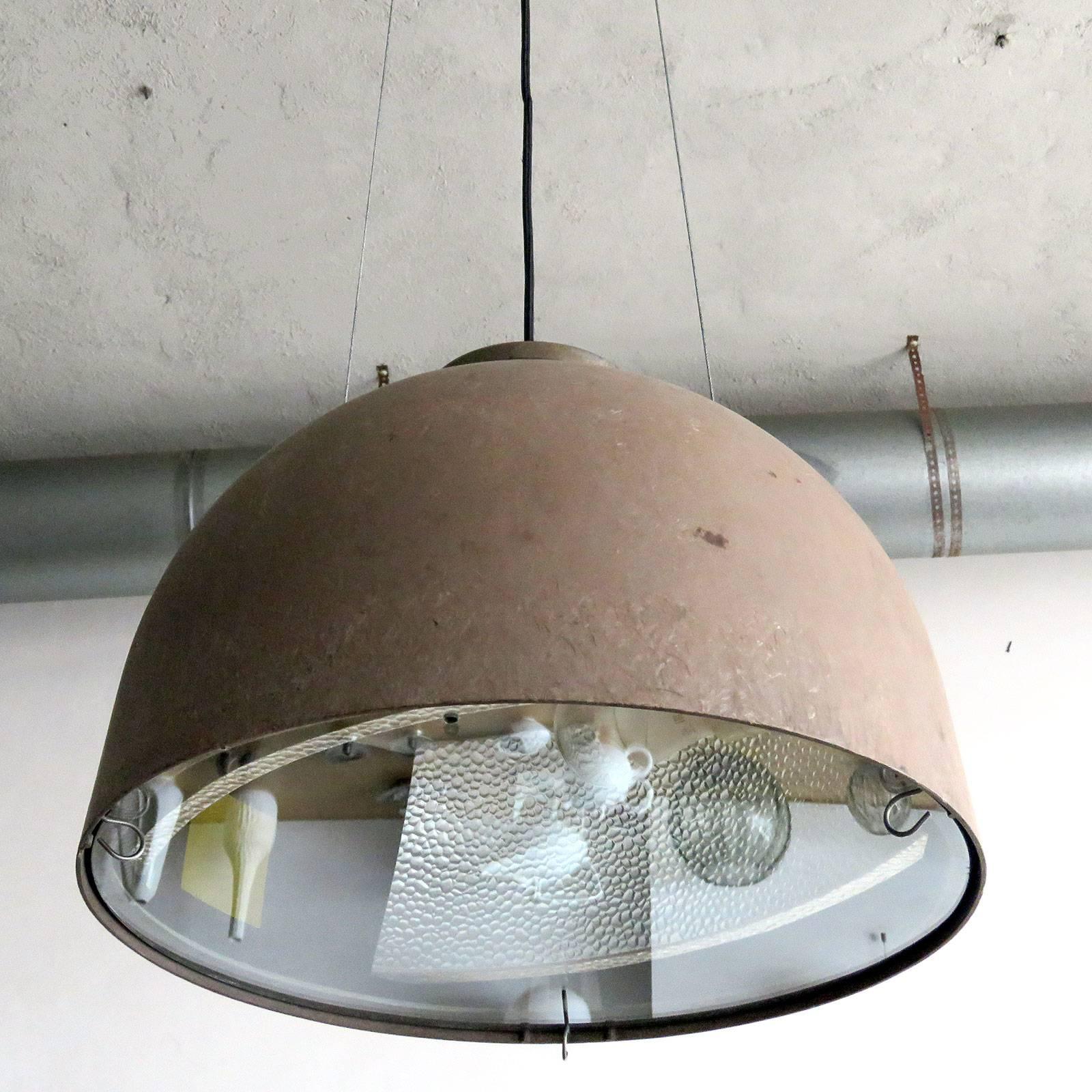 Patinated 'Copenhagen' Pendant Lights, 1970s