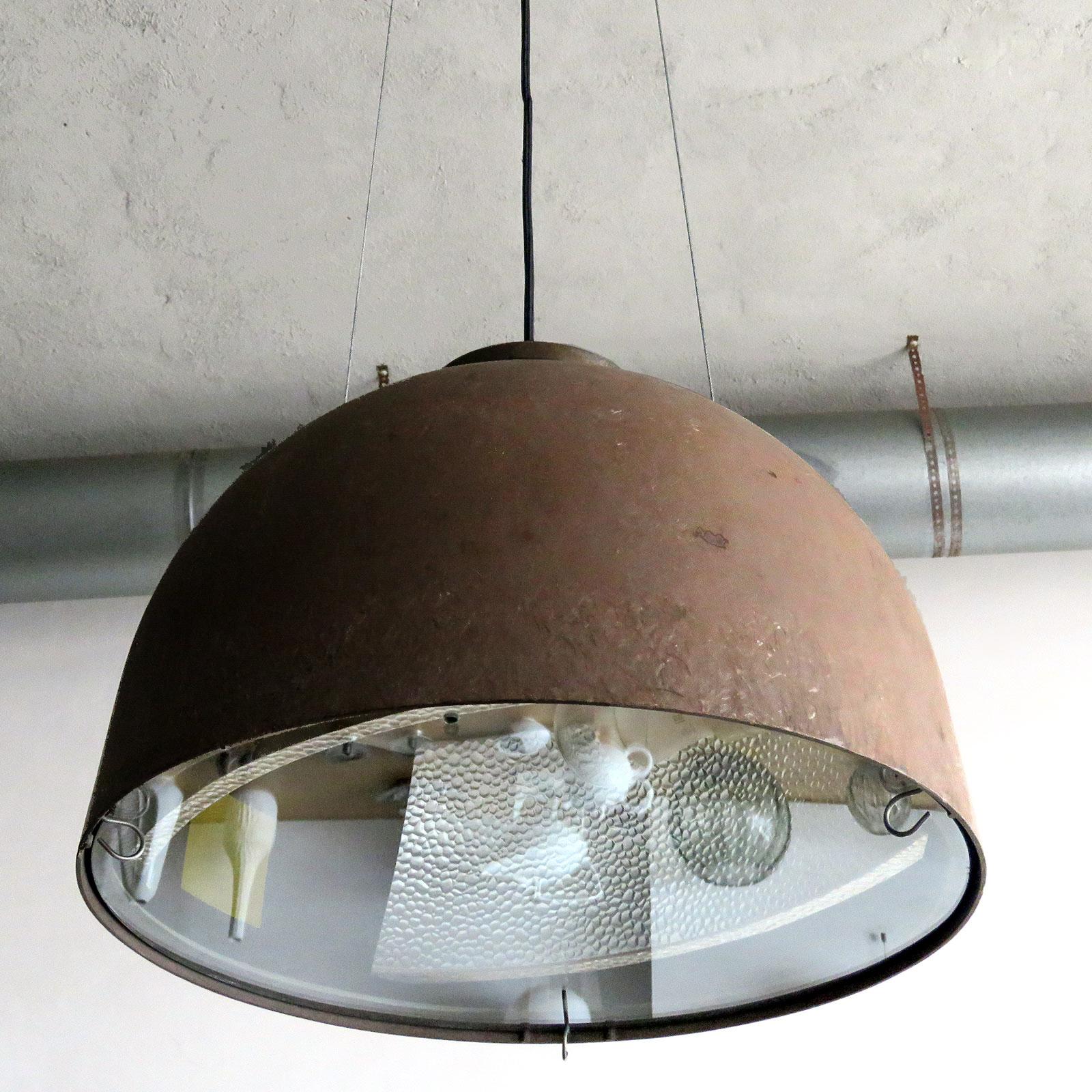 Patinated 'Copenhagen' Pendant Lights, 1970s