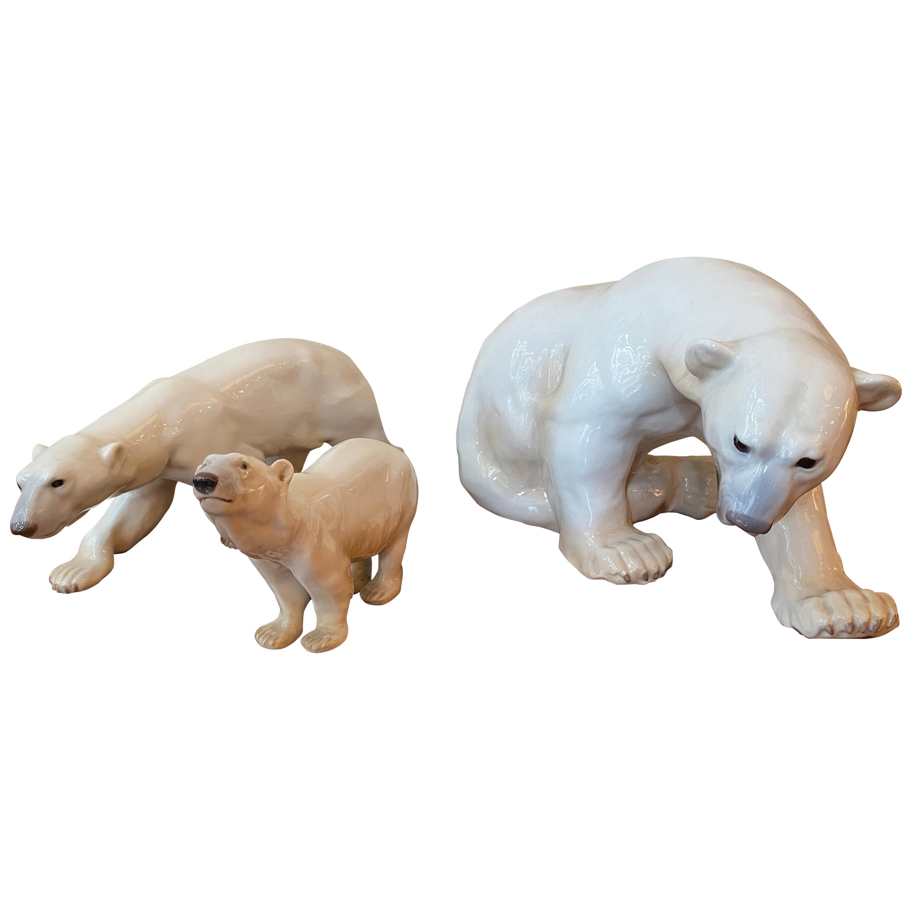 Copenhagen Porcelain B&G Polar Bears