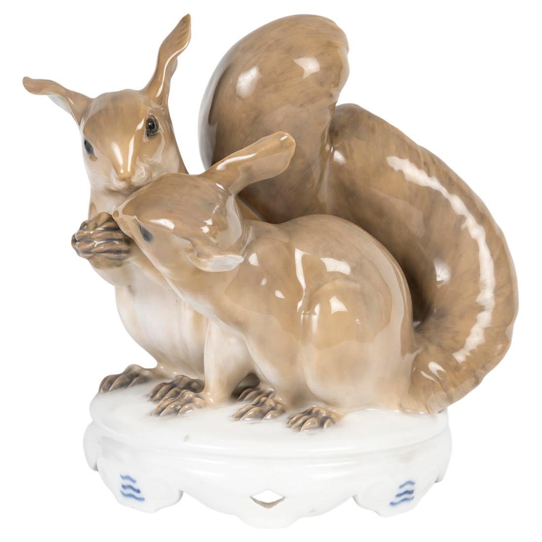 Copenhagen Porcelain Sculpture, 19th Century, Napoleon III Period.