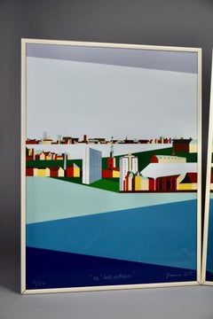 Trittico di Copenhagen Serigrafia di Franco Costa