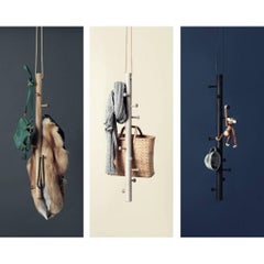 Copenhanger, Floating Coat Hanger, White-Washed Oak