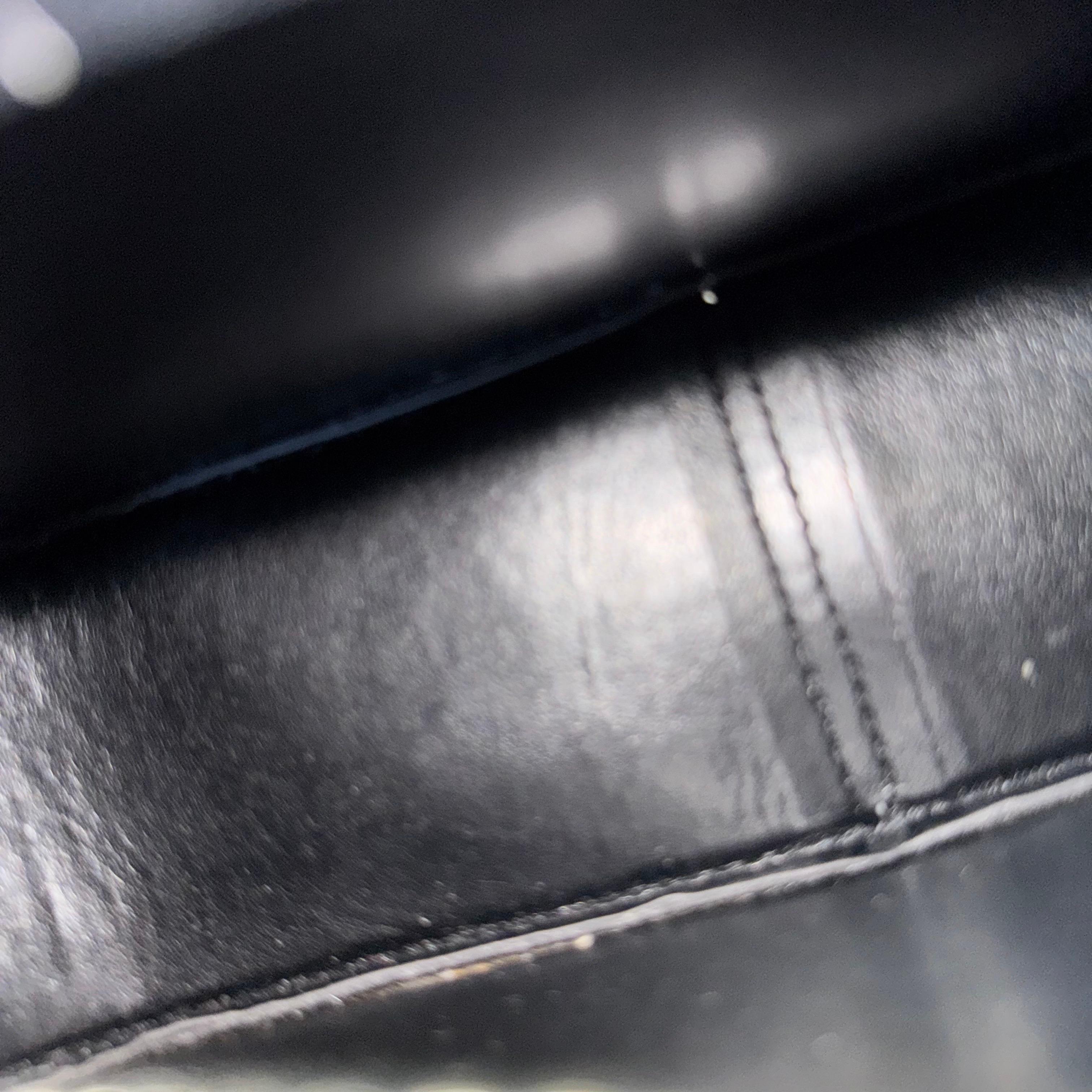 Borsa Coperni Mini Swipe impreziosita da cristalli, nera in vendita 10