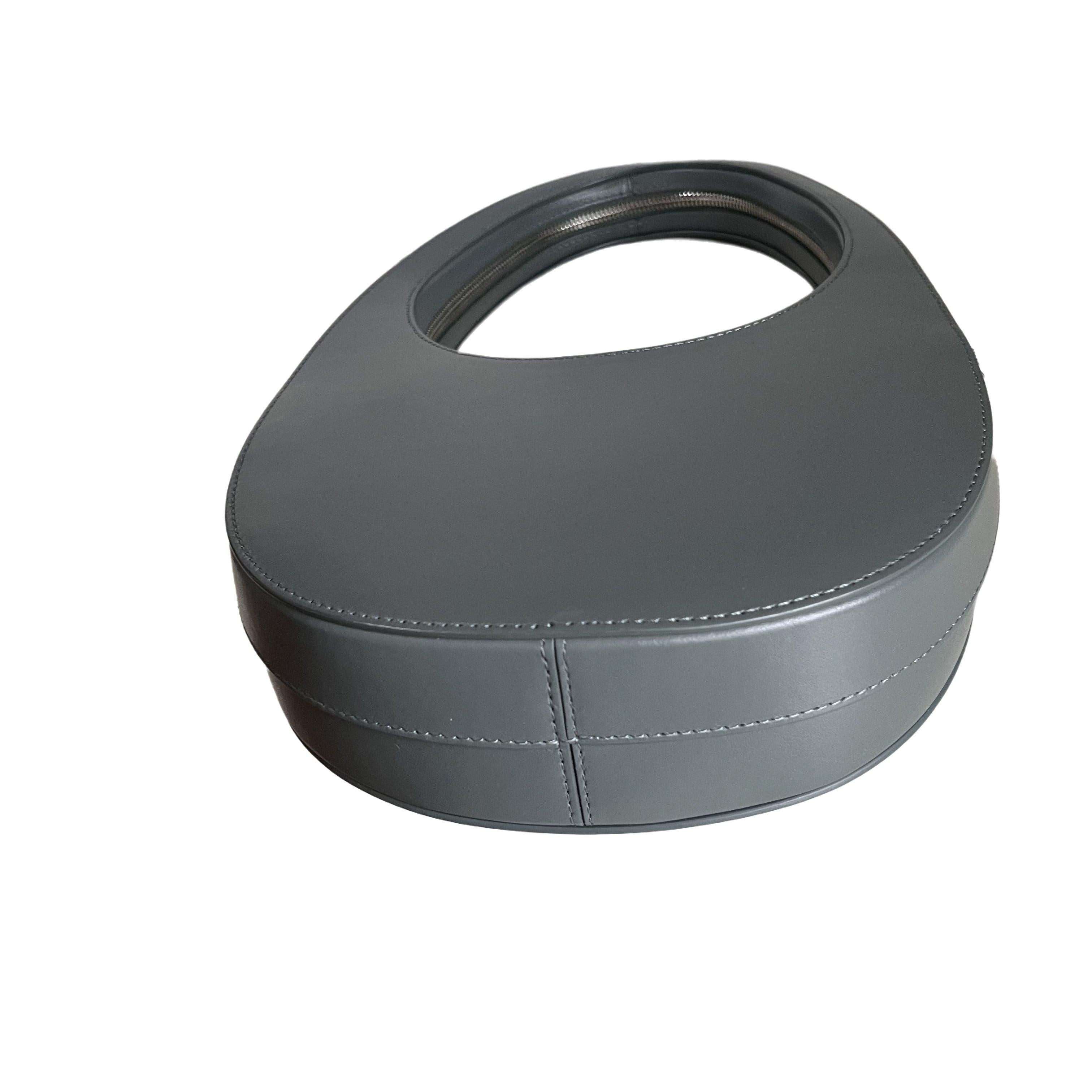 Women's Coperni Swipe Bag Medium Stone Grey Leather Bag For Sale