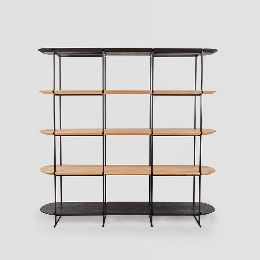 Part of the Cosmos Series, this bookshelf features ingenious joinery and finely crafted radial shelves made from solid wood. Its sculptural design offers the perfect space to house both knowledge and cherished memories.

Inspired by the astronomer