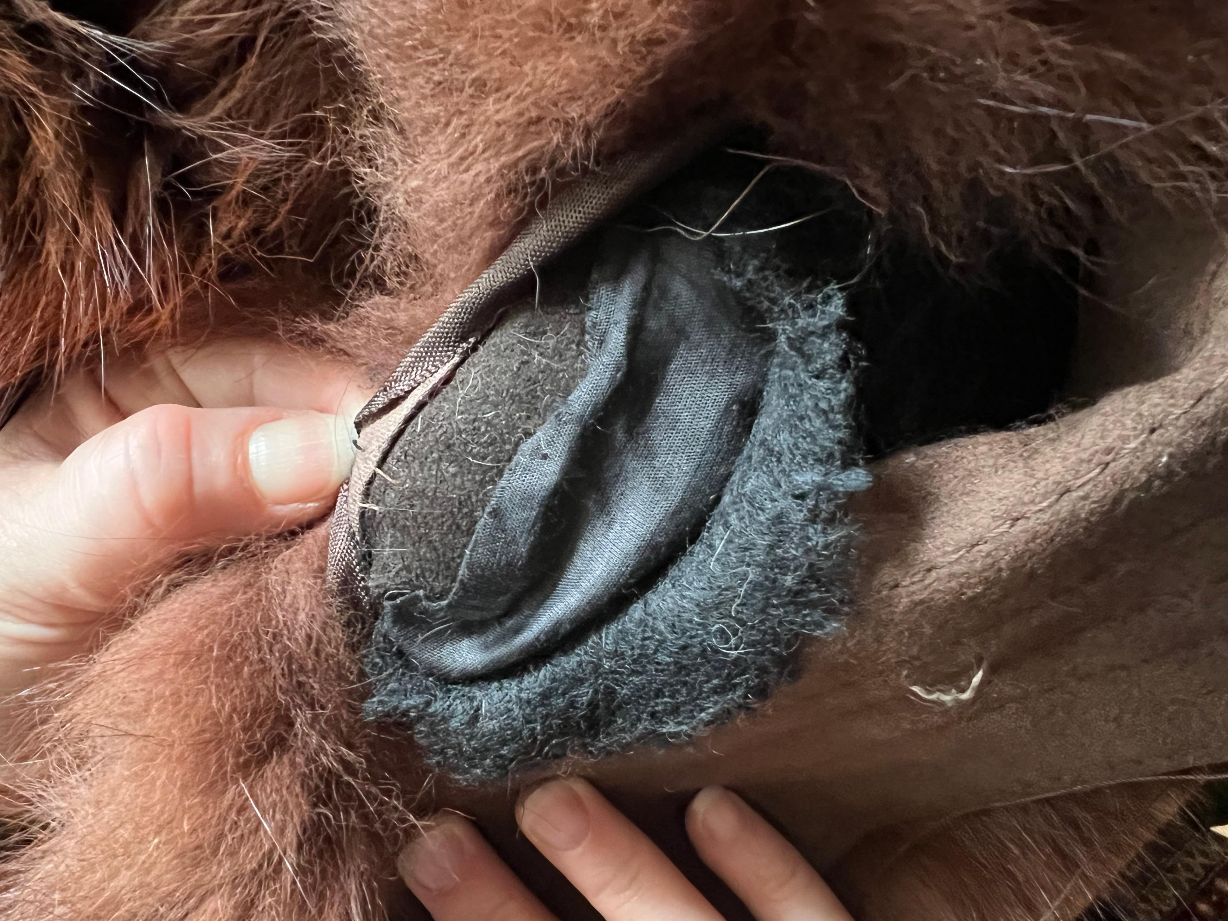 Coperta in pelliccia Hermès im Angebot 4