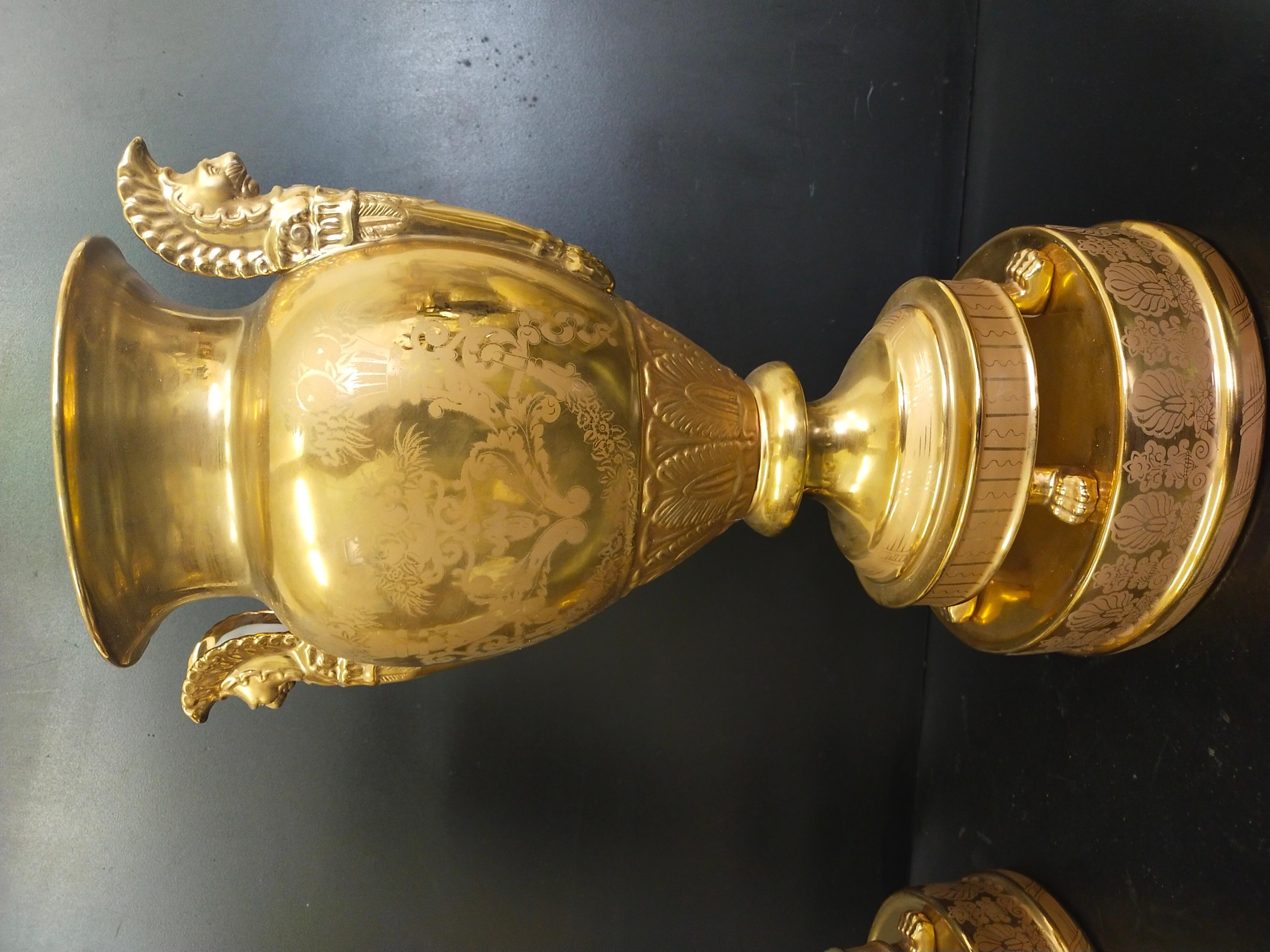 Copoia-Vase aus Porzellan im Zustand „Hervorragend“ im Angebot in Rome, IT