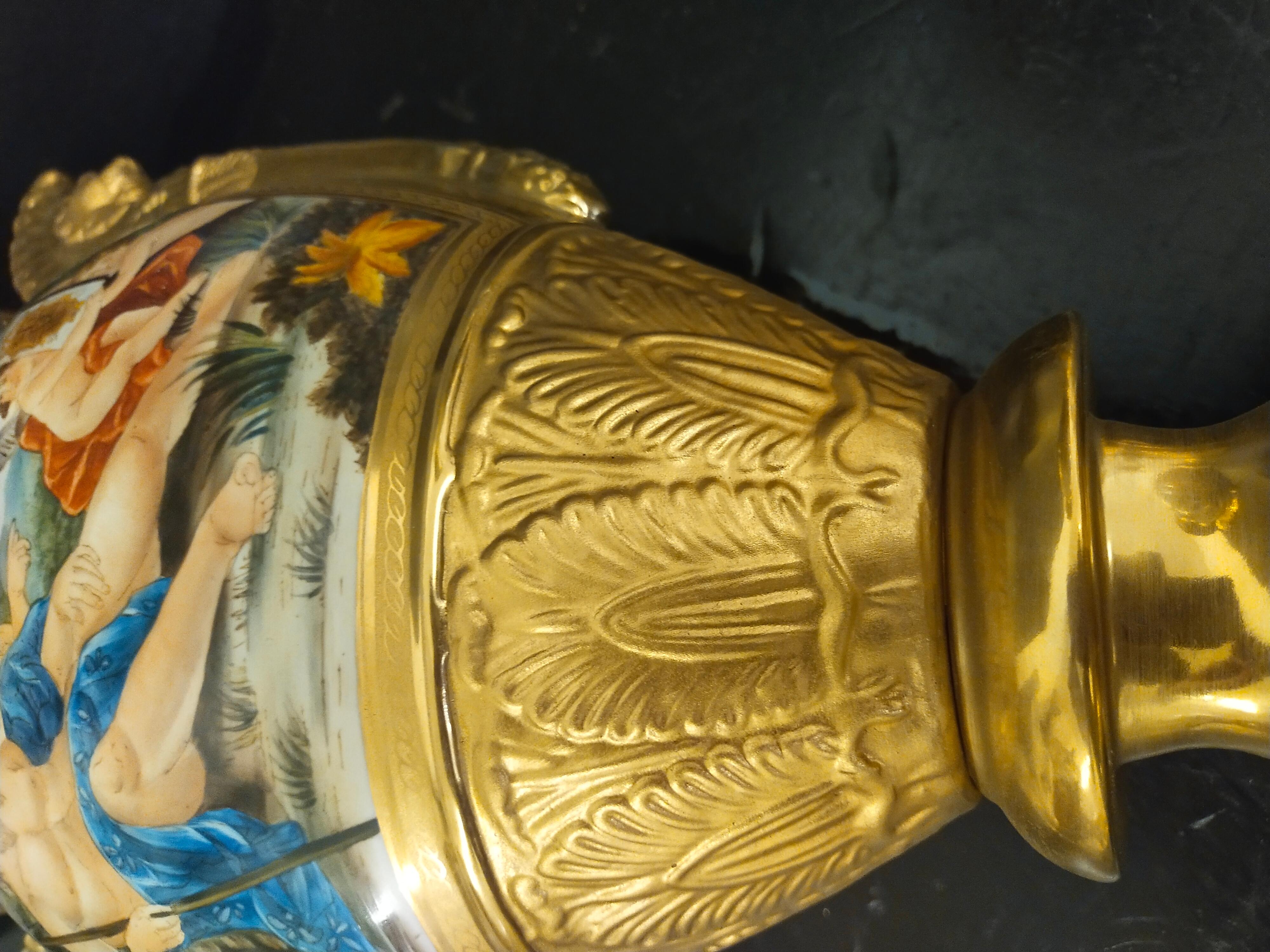 Copoia-Vase aus Porzellan (Mitte des 20. Jahrhunderts) im Angebot