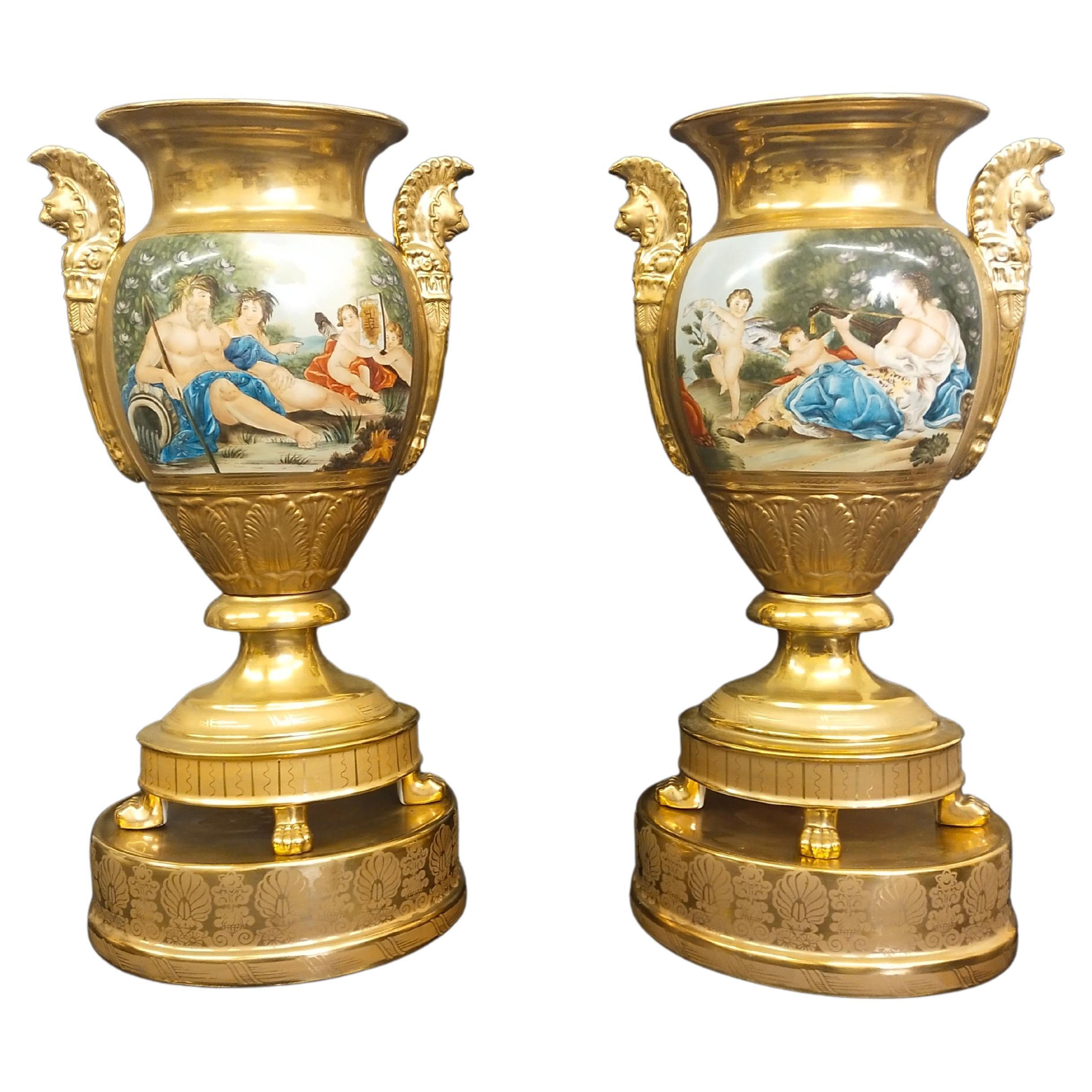 Copoia-Vase aus Porzellan im Angebot