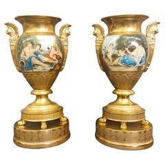 Vintage Copoia Vasi in Porcellana