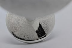 Luxory Champagne Coupe, Gift Idea, Solid Silver, small size, Hand made, Italy