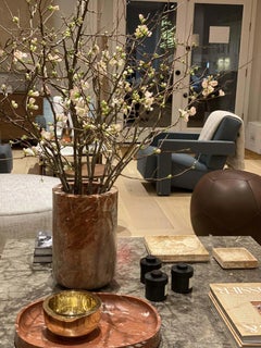 Coppa Contenedor Alto en Mármol Montepulciano