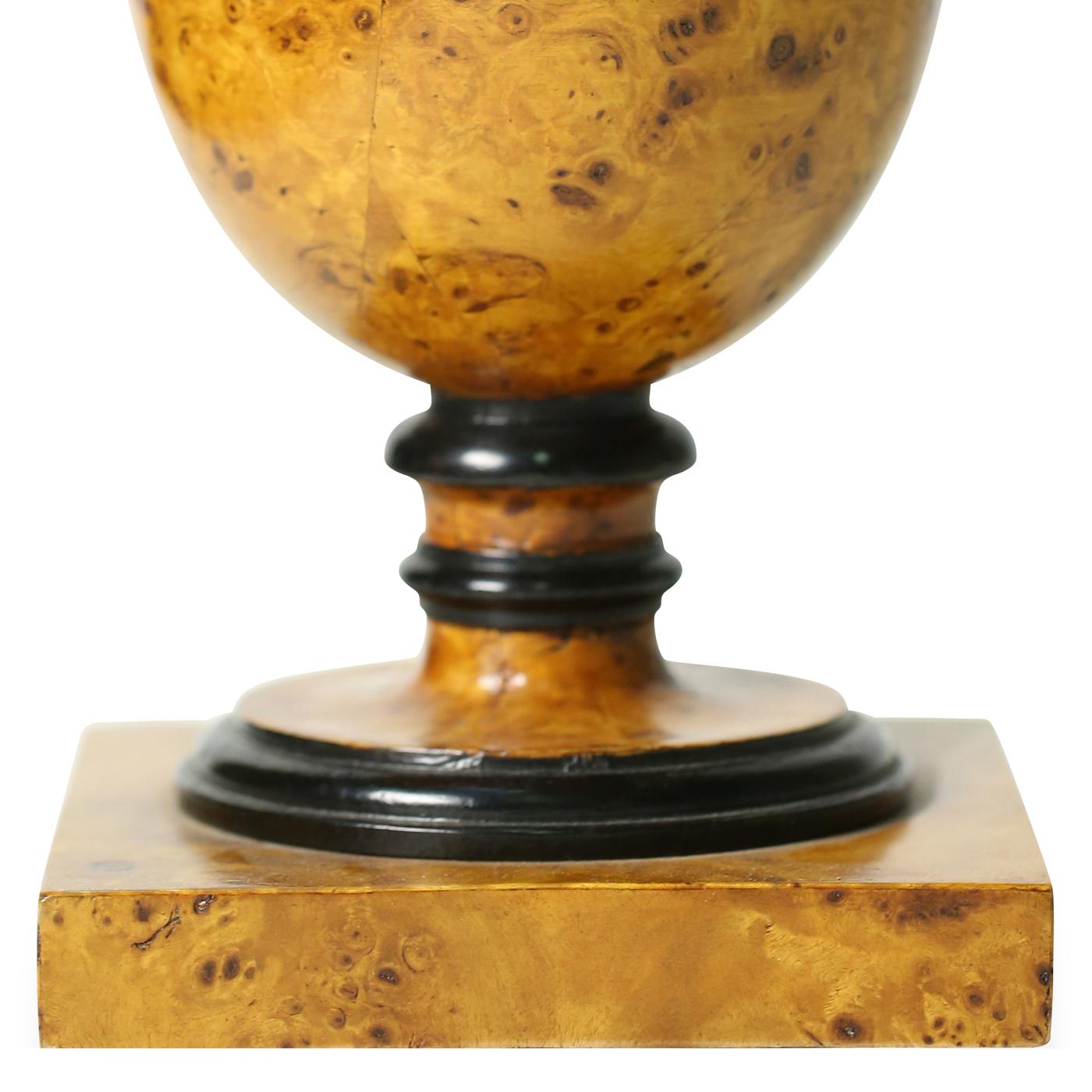 Italian Coppa Medicea Briarwood Vase