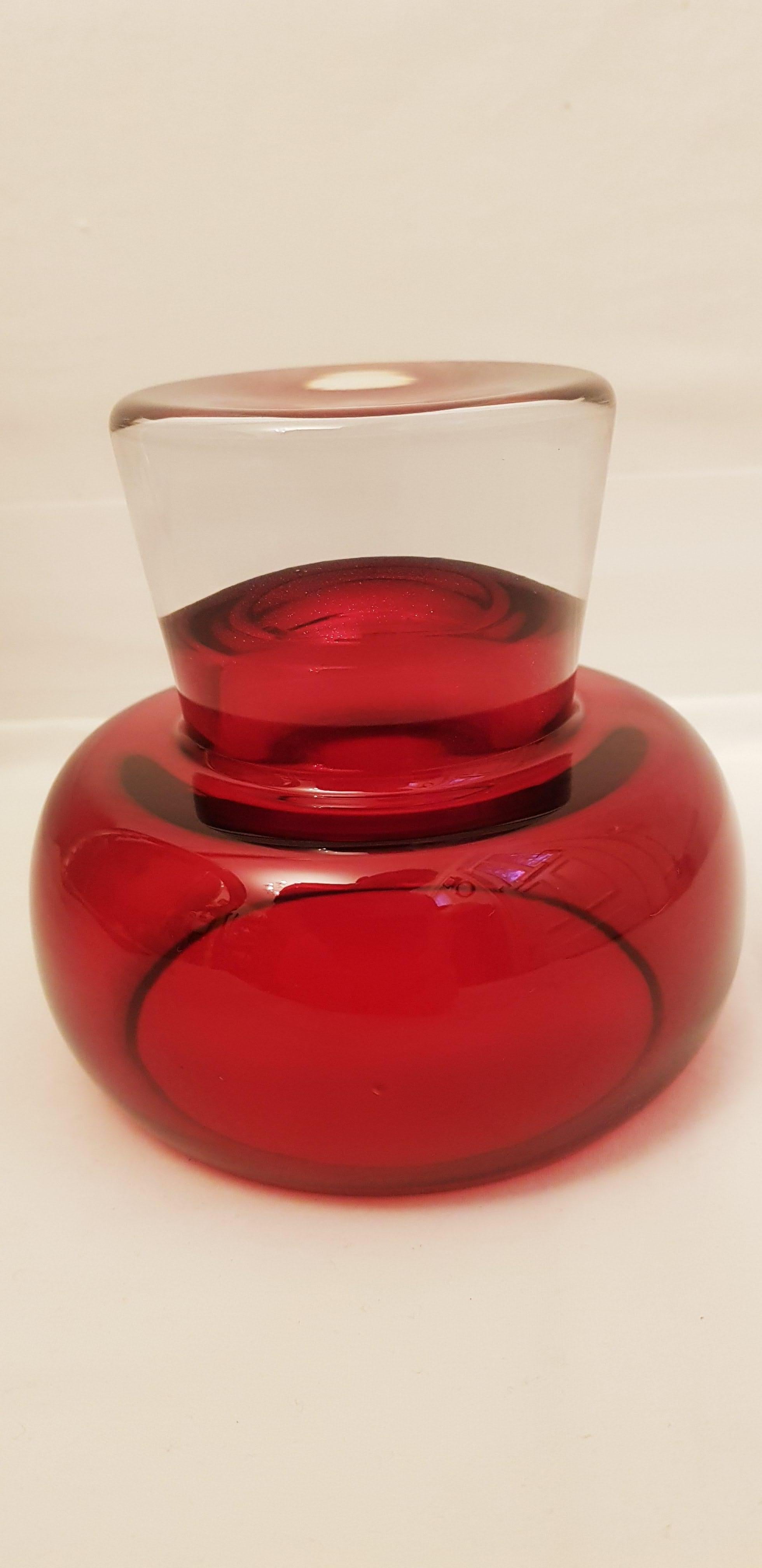 Coppa Murano Glass Somerso Bowl For Sale 2
