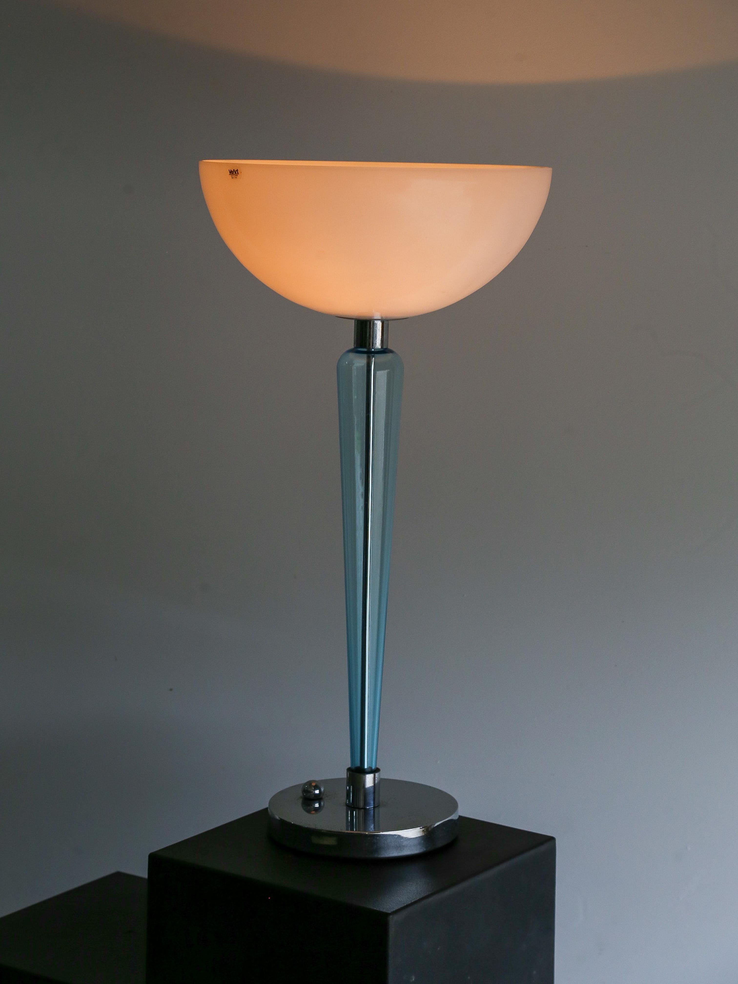 Late 20th Century Coppa Table Lamp by Jeannot Cerruti for Ve-Art For Sale