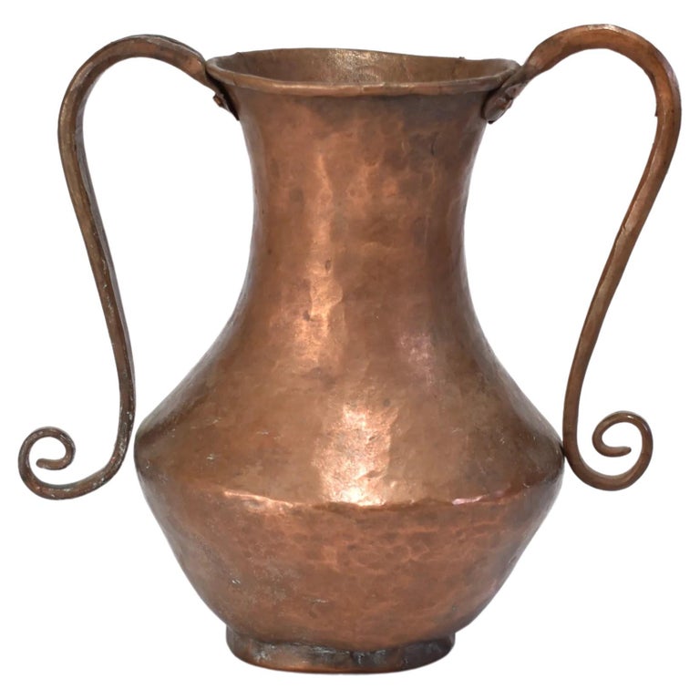 Copper Amphora Vase at 1stDibs
