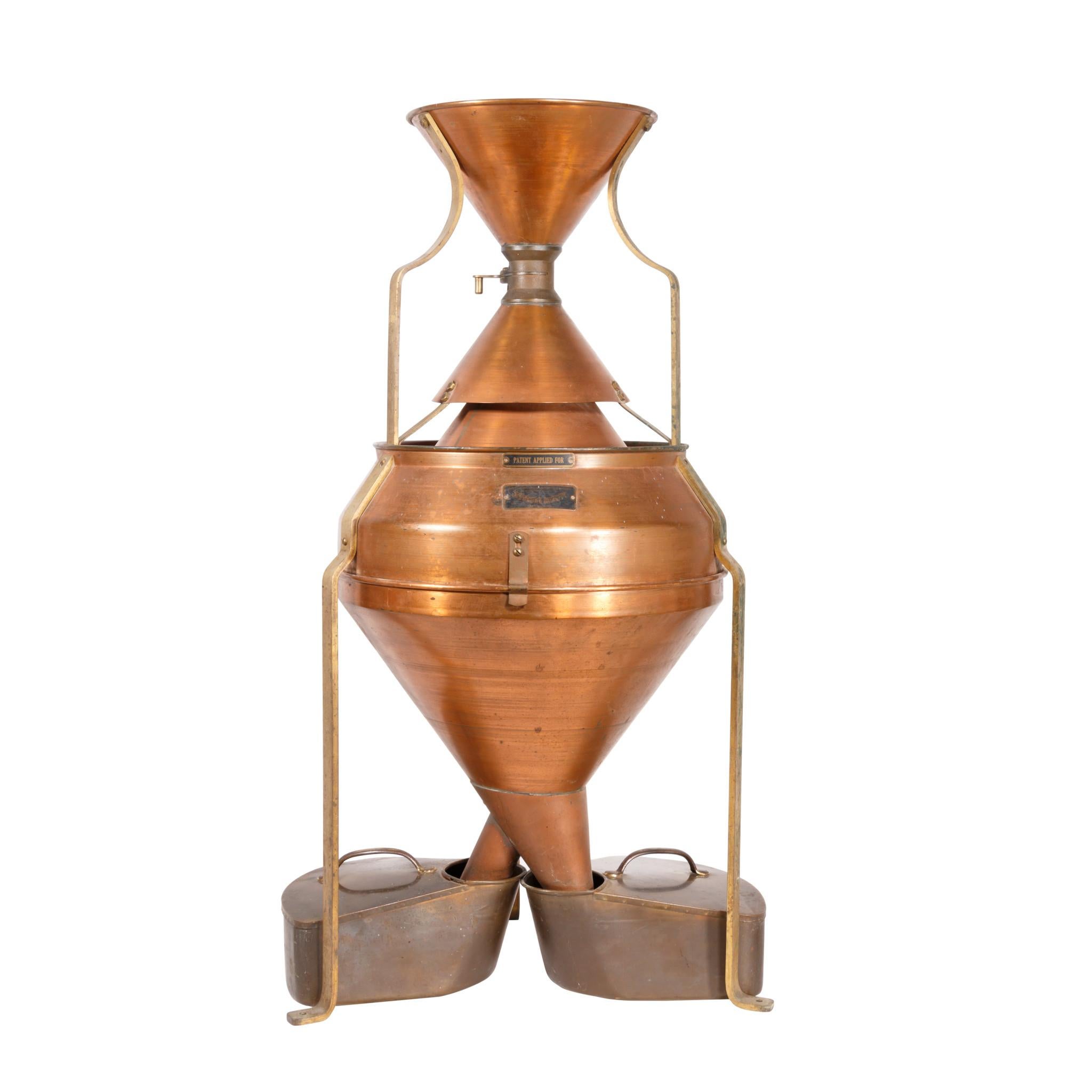 Copper and Brass Country Grain Separator For Sale