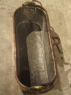 Copper and Brass Fish Poacher from France, circa 1800