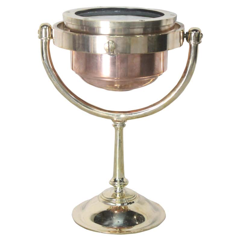 Copper Lifeboat Compass, American, C. 1970's For Sale at 1stDibs