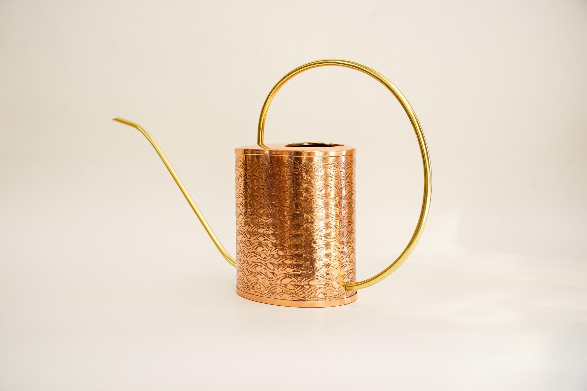 Copper and brass Watering Can, circa 1960s
Only Polished