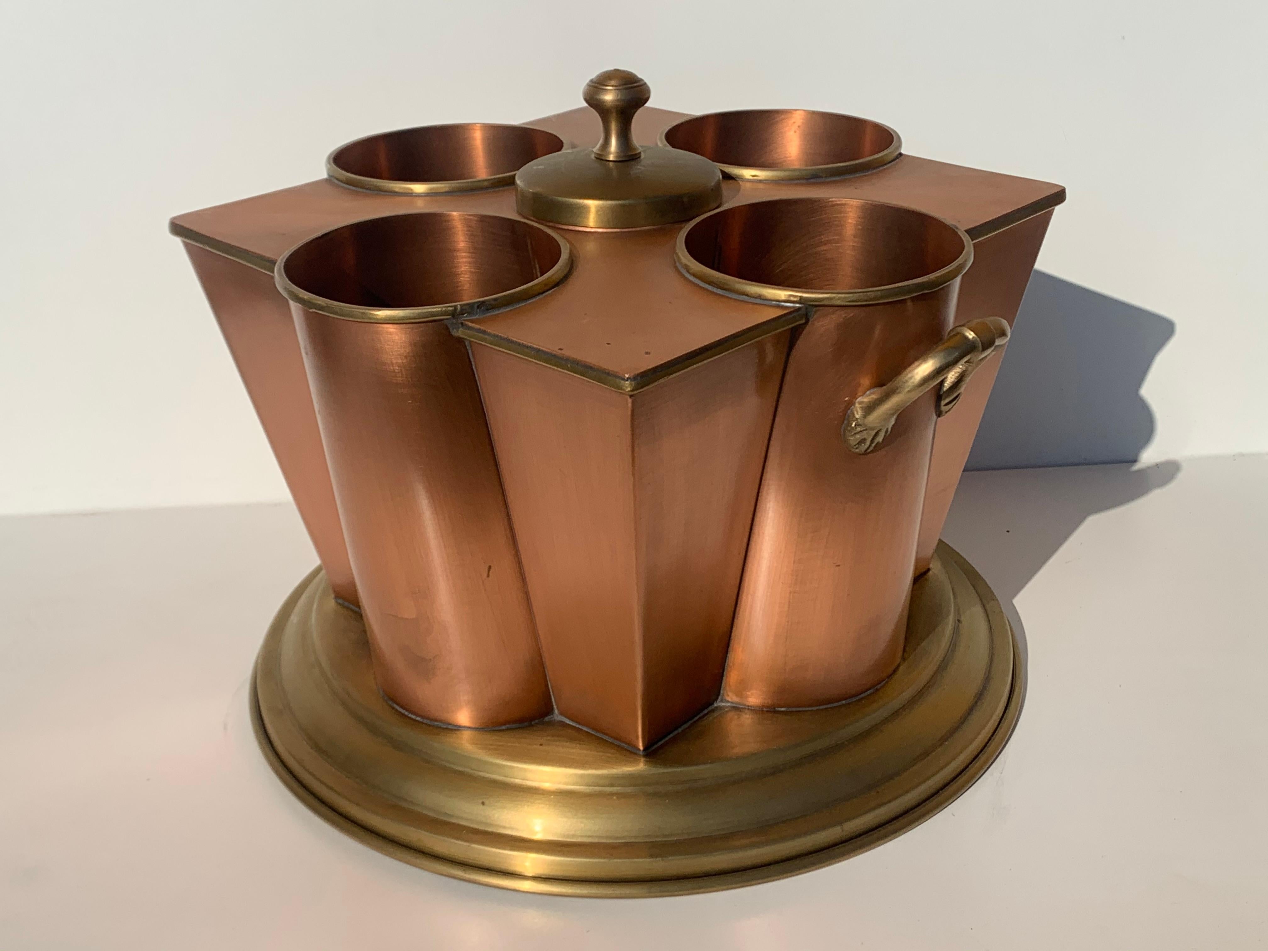 copper wine cooler