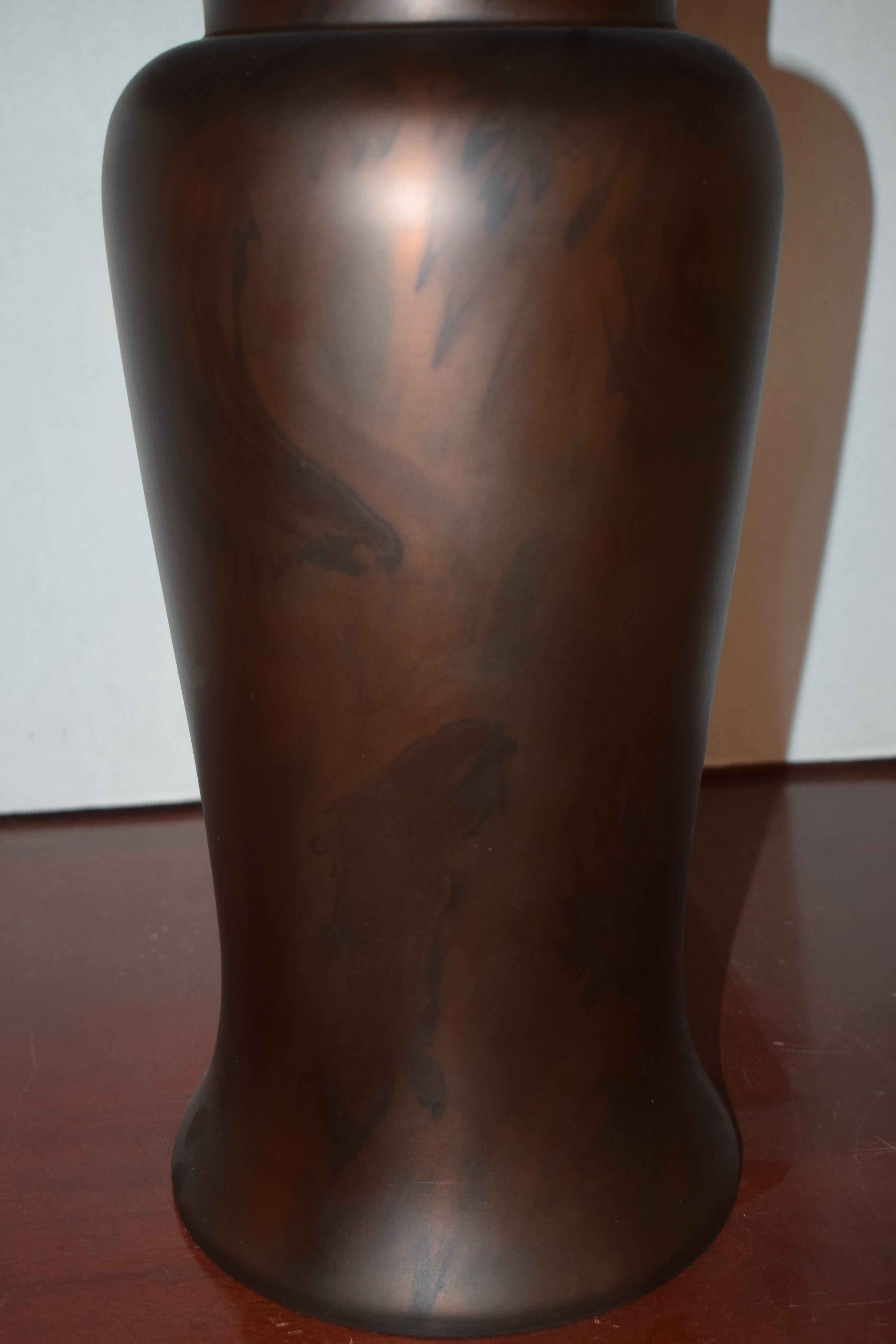 Copper and Mica Lamp For Sale 2