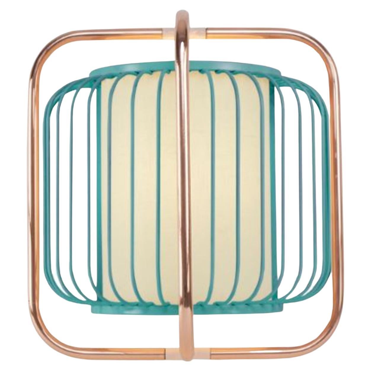 Copper and Mint Jules Wall Lamp by Dooq For Sale