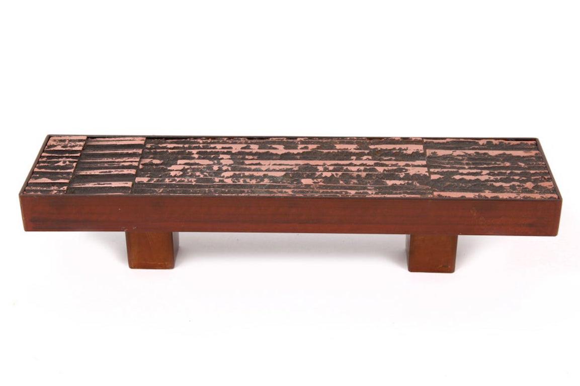 Mid-Century Modern Poignées de porte en cuivre et acier en vente