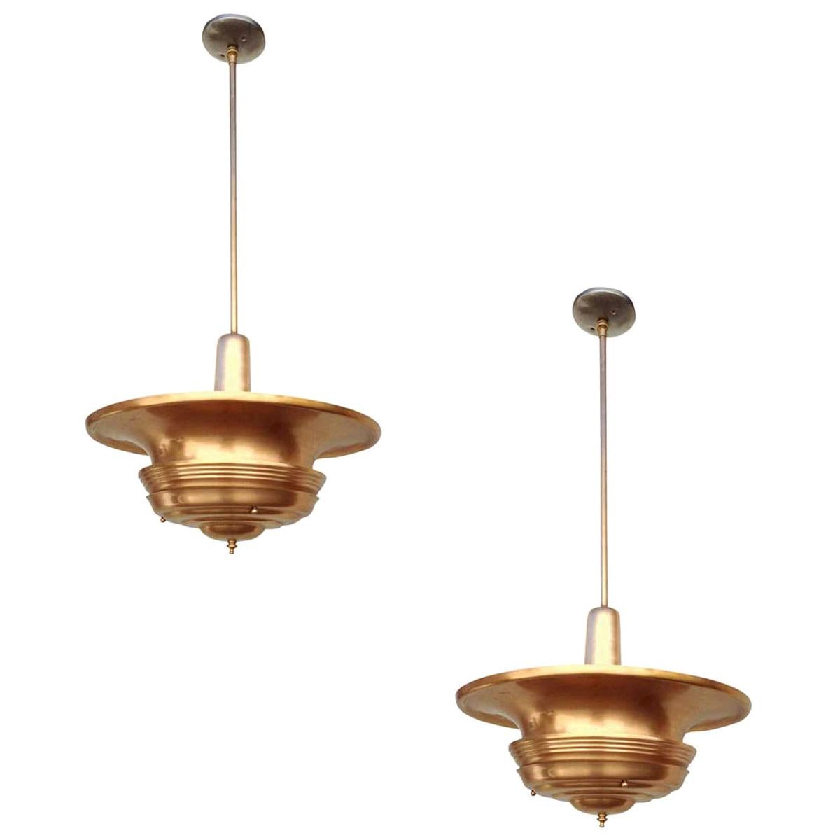 Art Deco Hanging Ceiling Lamp at 1stDibs