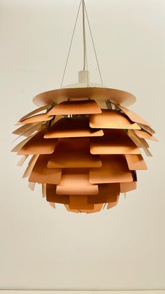 Copper Artichoke Pendant by Poul Henningsen for Louis Poulsen
