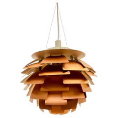 Copper Artichoke Pendant by Poul Henningsen for Louis Poulsen
