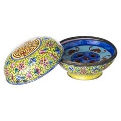 Copper ashtray box - 19th century