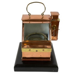 Copper Boat Binnacle with Compass