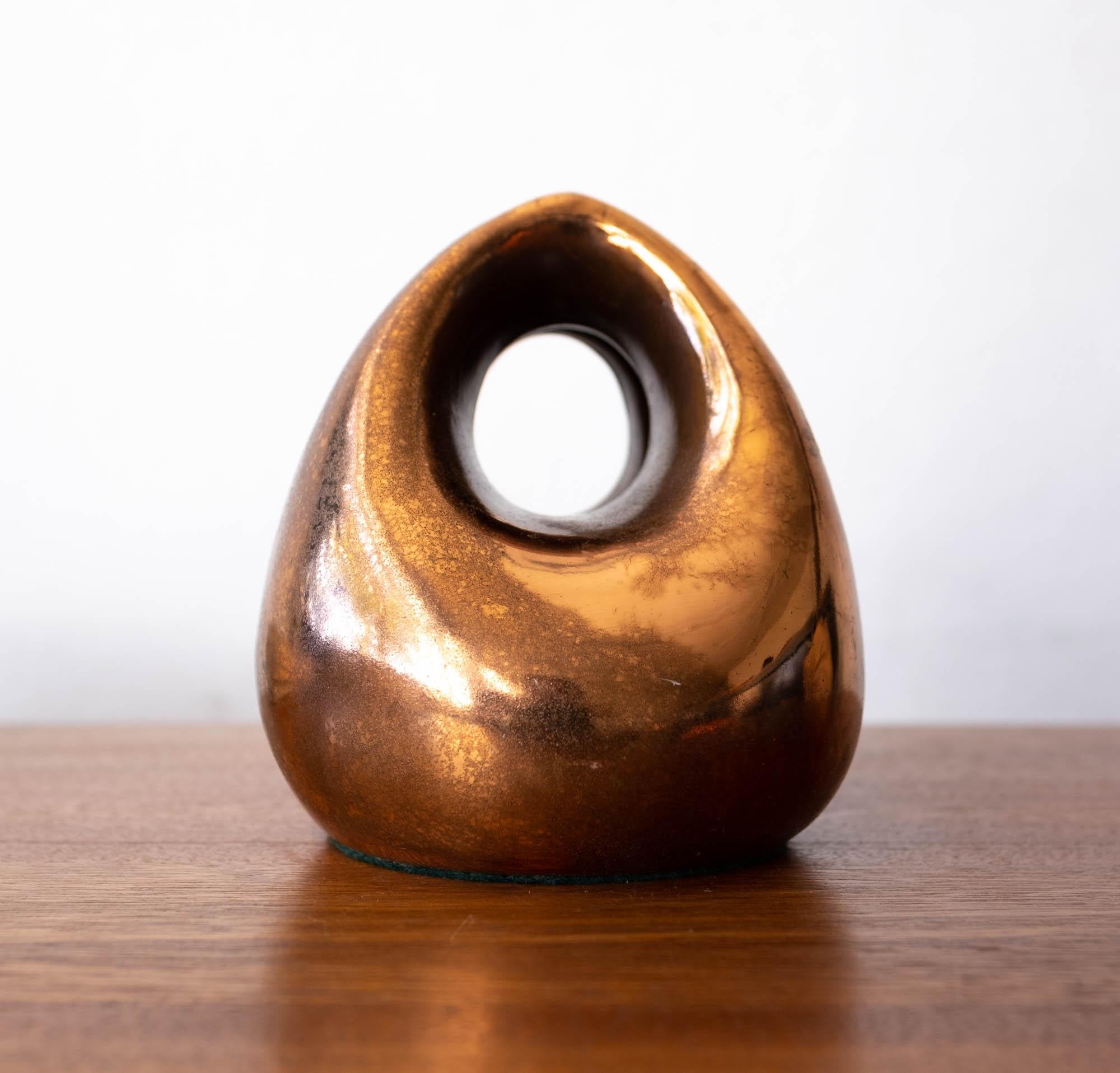 American Copper Bookends by Ben Seibel for Jenfred-Ware