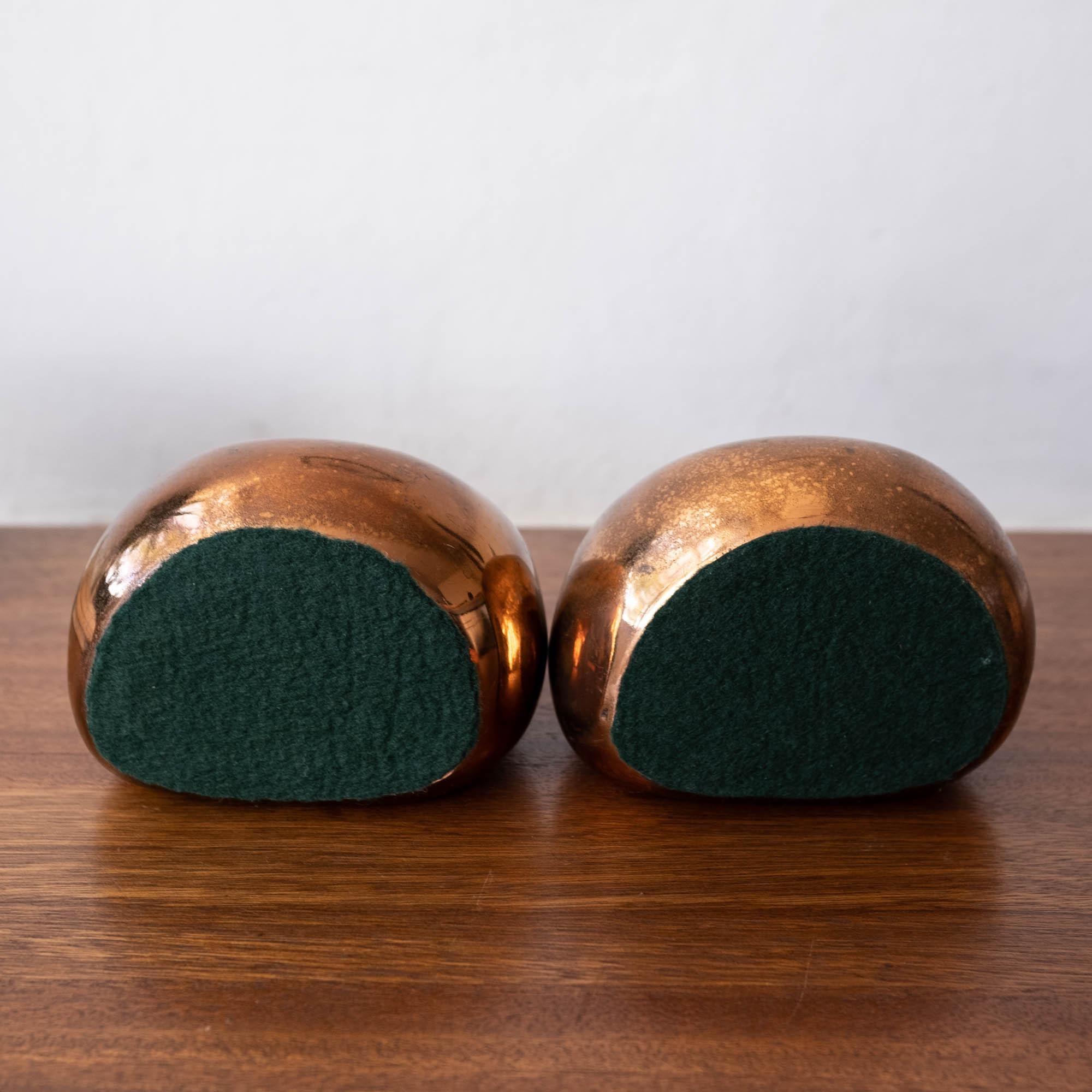 Copper Bookends by Ben Seibel for Jenfred-Ware 2