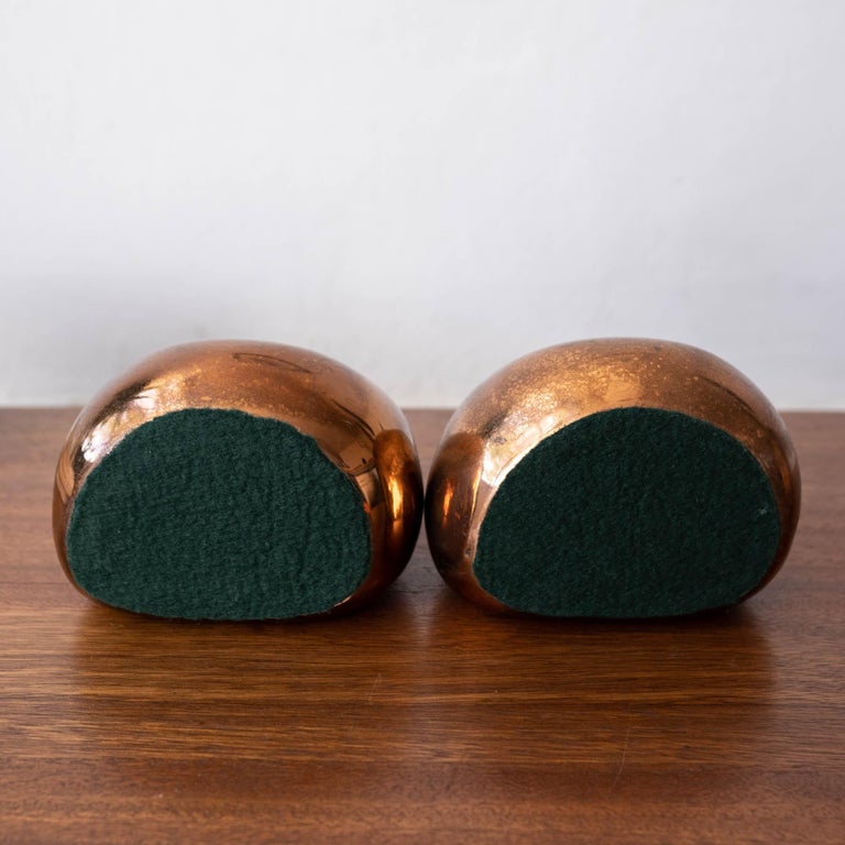 Copper Bookends by Ben Seibel for Jenfred-Ware For Sale 2