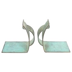 Copper Bookends Midcentury, France