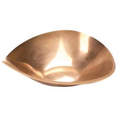 Copper Bowl by Tapio Wirkkala for Kultakeskus Oy