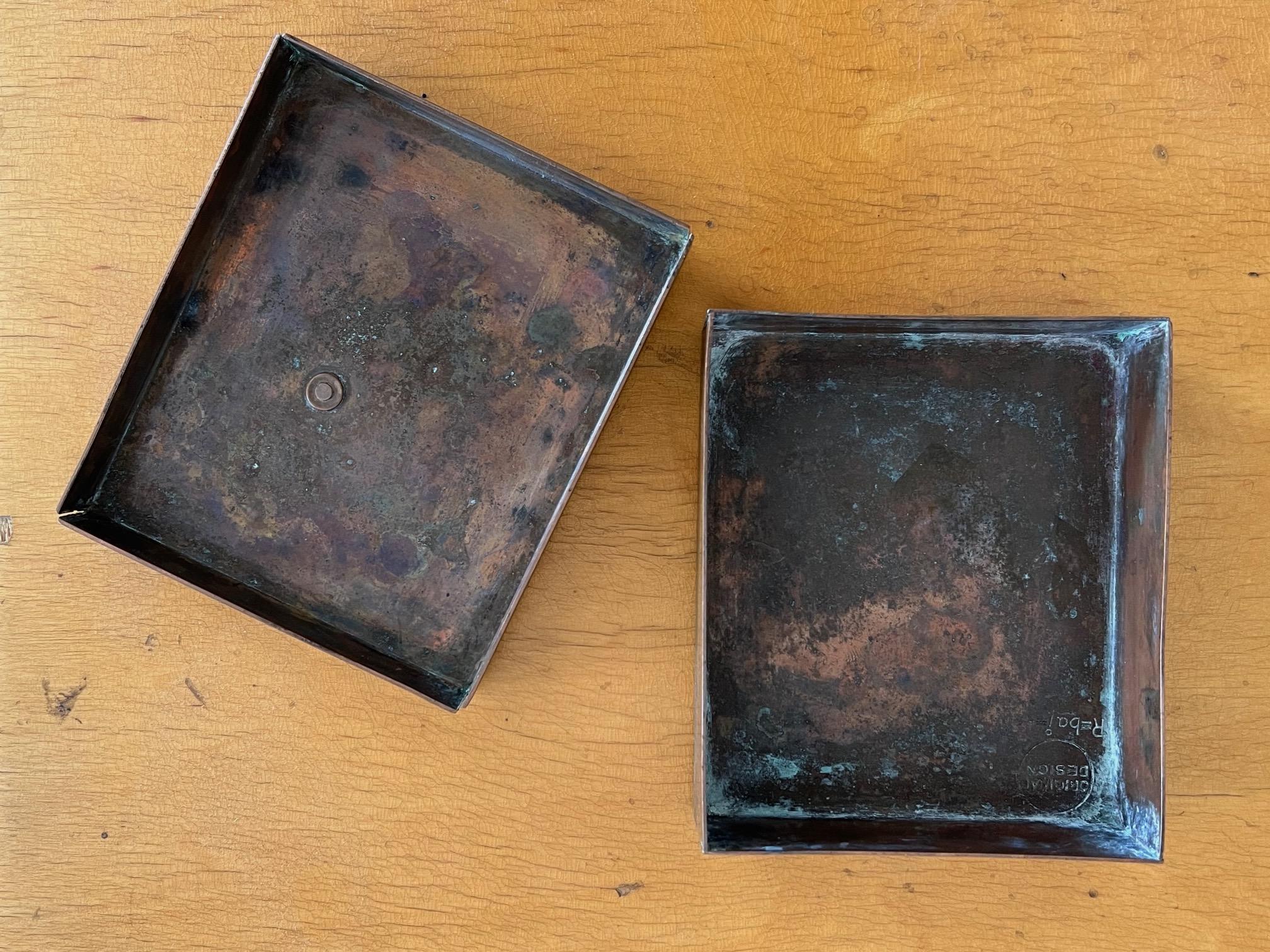 Copper Box by Rebajes For Sale 1