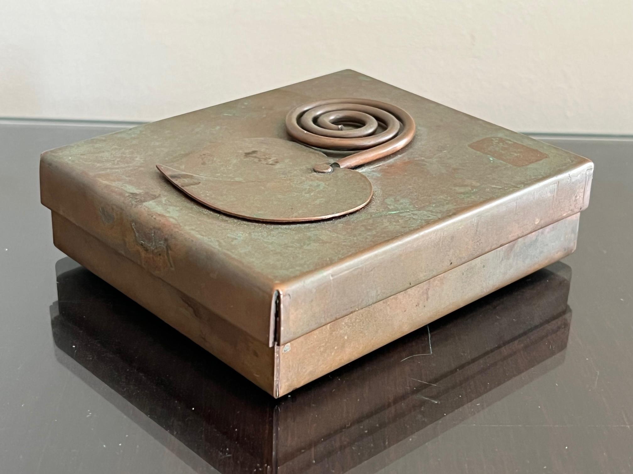 Copper Box by Rebajes For Sale 2