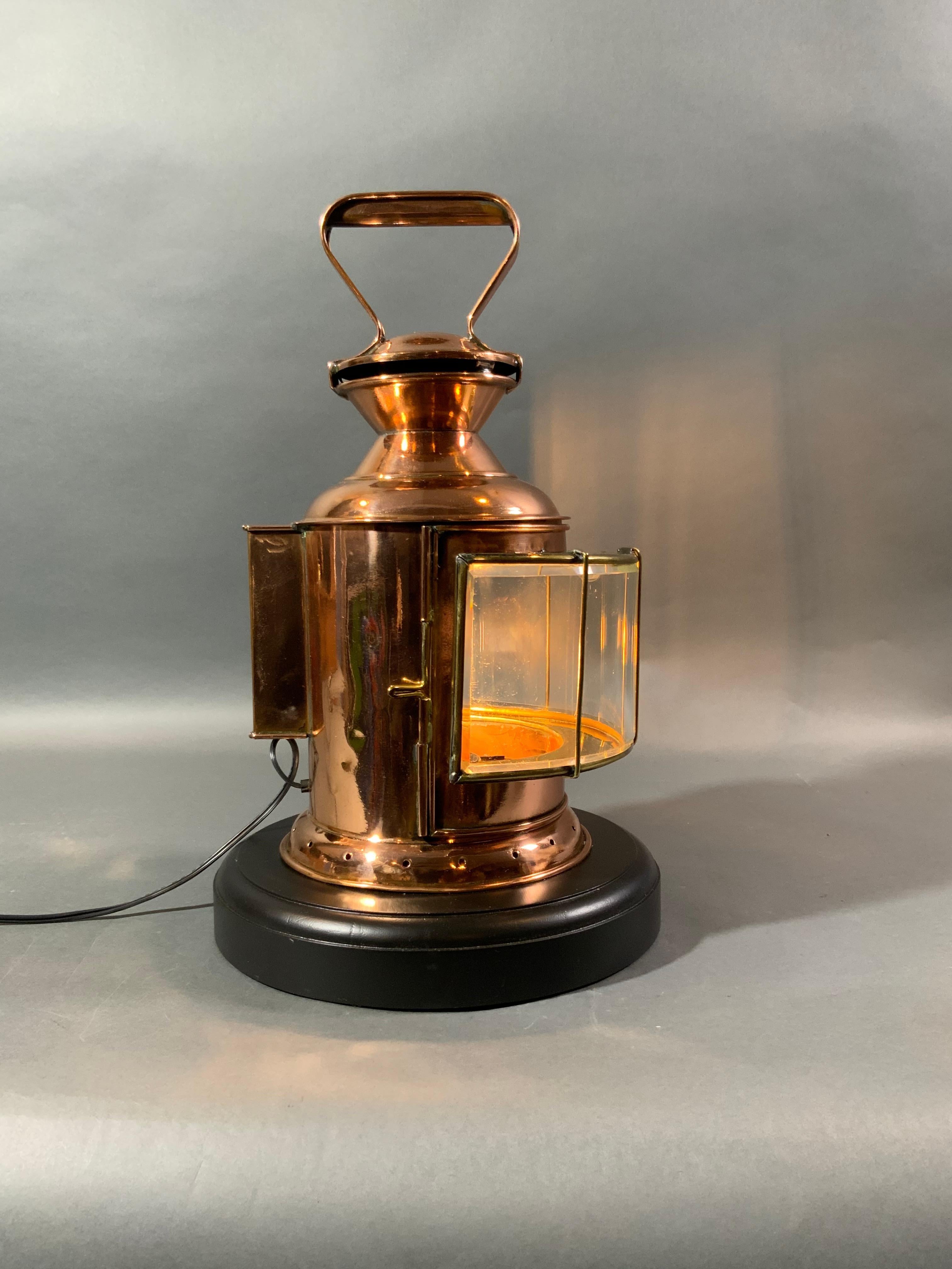 Copper & Brass Light For Sale 1