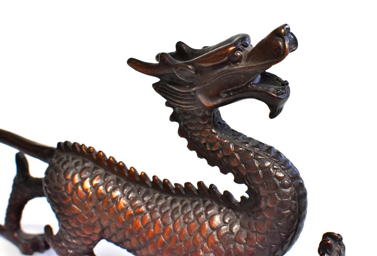 Copper Bronze Dragon For Sale at 1stdibs